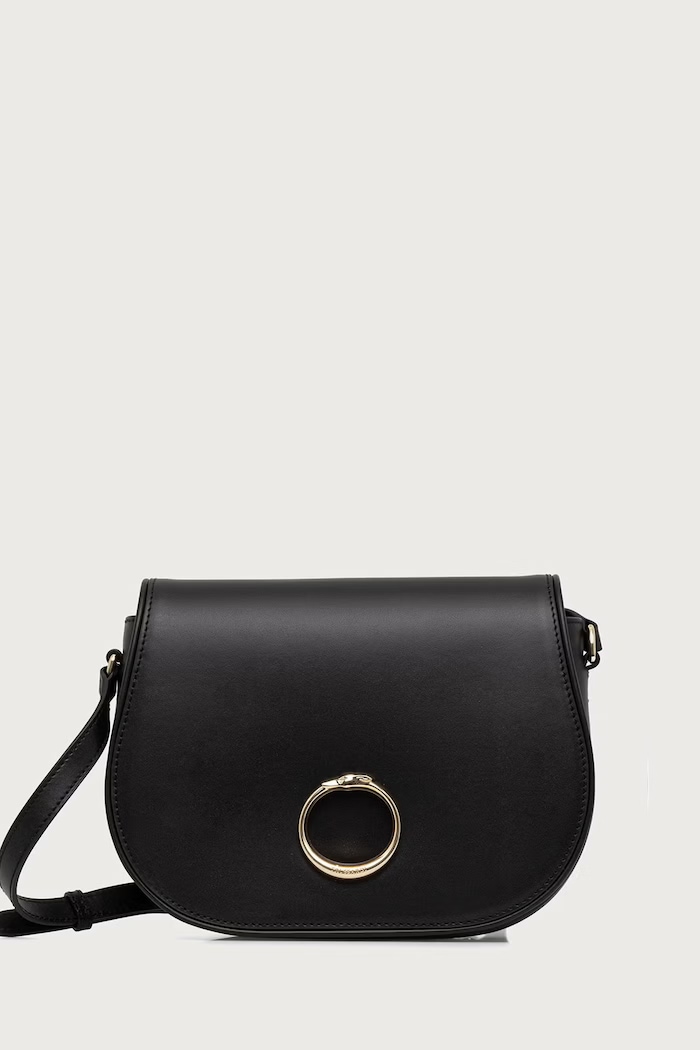 Trussardi Damskie skórzane czarny Z384E006777N
