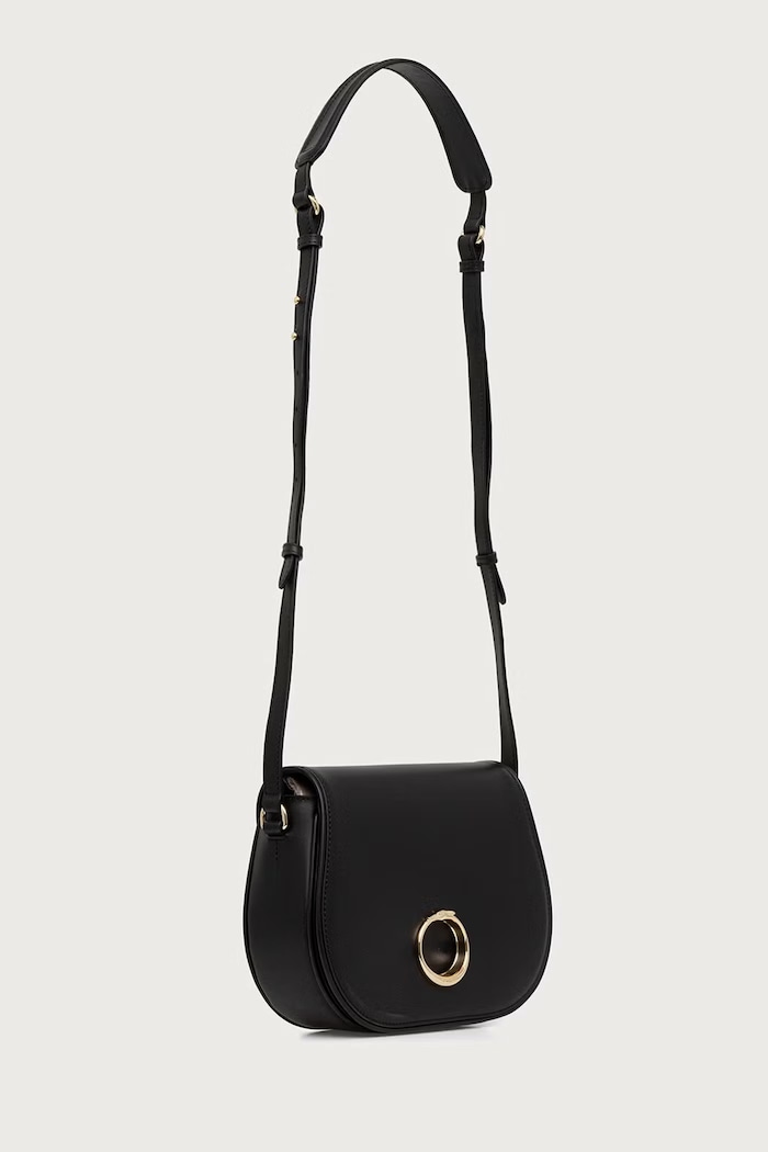 Trussardi Damskie skórzane Z384E006777N czarny AW26
