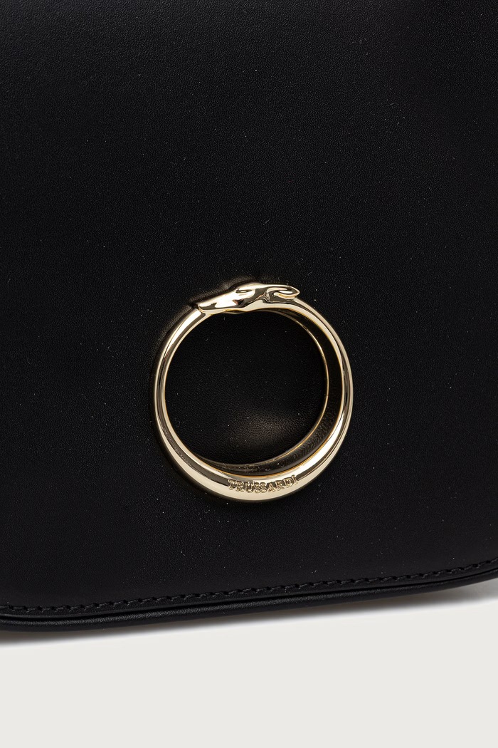 Damskie skórzane Trussardi Z384E006777N czarny