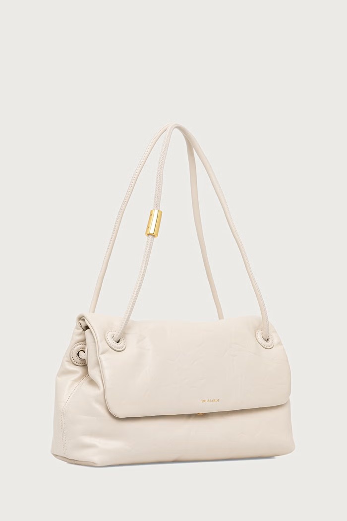 Trussardi Torebka damska skórzana Z611E306727N beżowy AW26