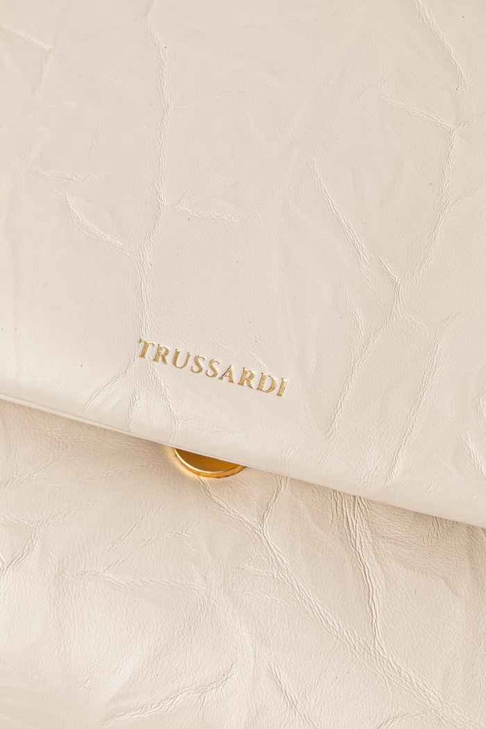 Torebka damska skórzana Trussardi Z611E306727N beżowy