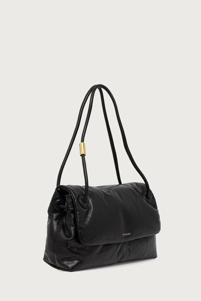 Trussardi Torebka damska skórzana Z611E306727N czarny AW26