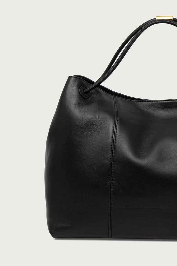 Akcesoria Trussardi Torebka shopper damska skórzana Z616E007148N czarny