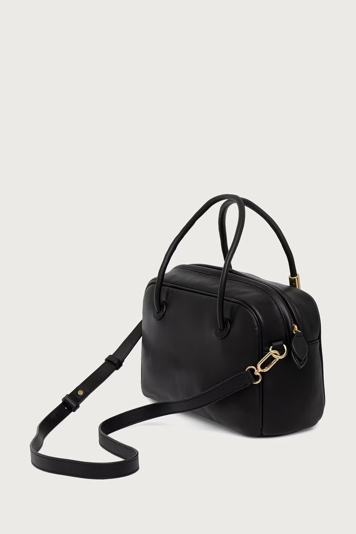 Akcesoria Trussardi Torebka crossbody damska skórzana Z609E007147N czarny