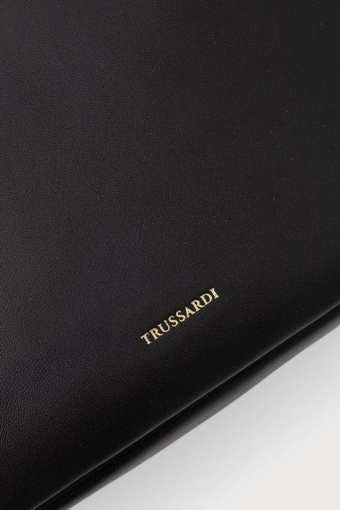 Torebka crossbody damska skórzana Trussardi Z609E007147N czarny