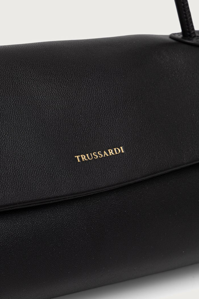 Torebka crossbody damska skórzana Trussardi Z347E006725N czarny