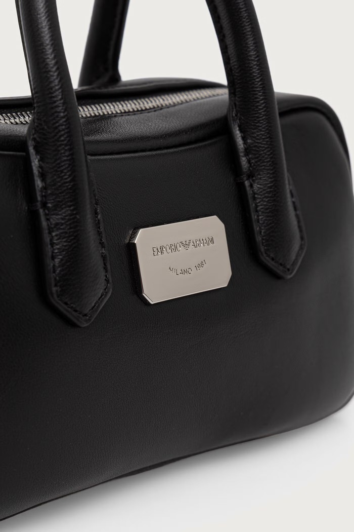 Akcesoria Emporio Armani Torebka crossbody damska skórzana EW003825.AF32959 czarny
