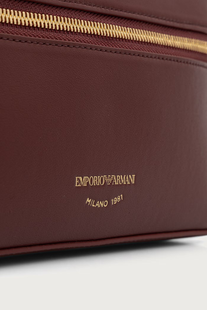 Torebka damska skórzana Emporio Armani EW004564.AF32959 bordowy
