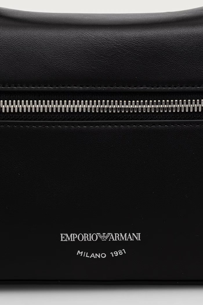 Geantă pentru femei din piele Emporio Armani EW004564.AF32959 negru