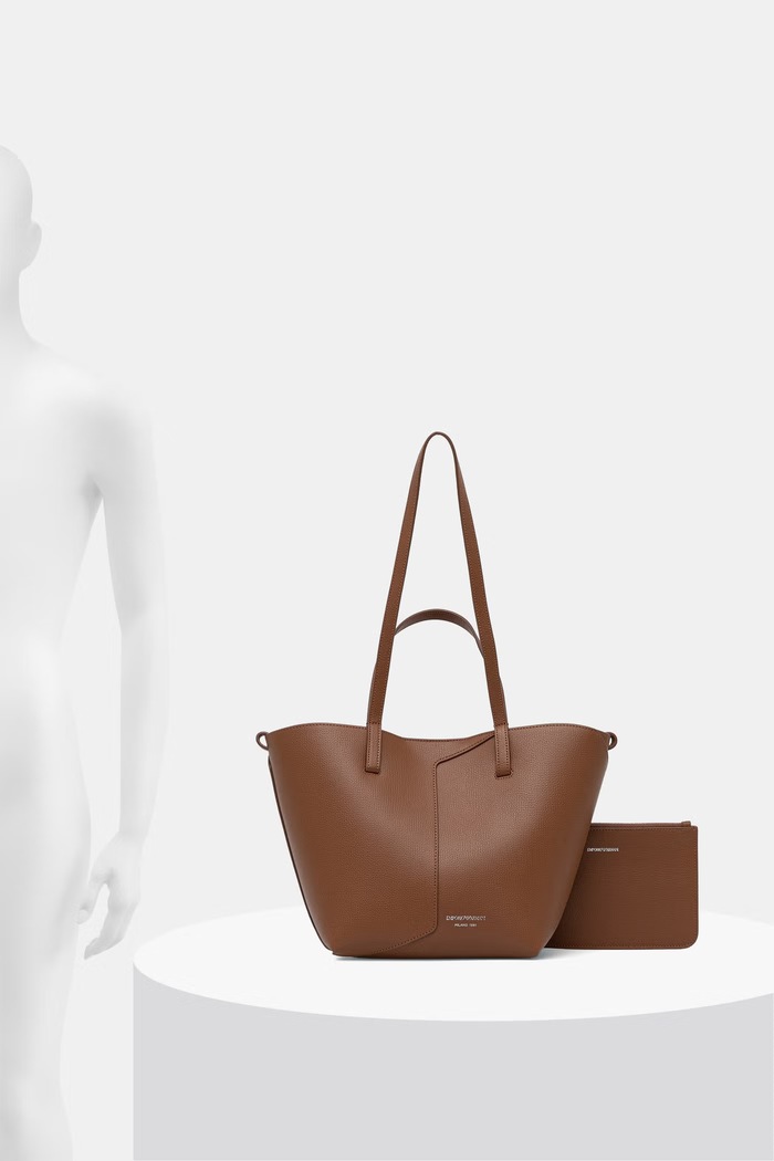 Emporio Armani torebka shopper damska skórzana EW005753.AF29459