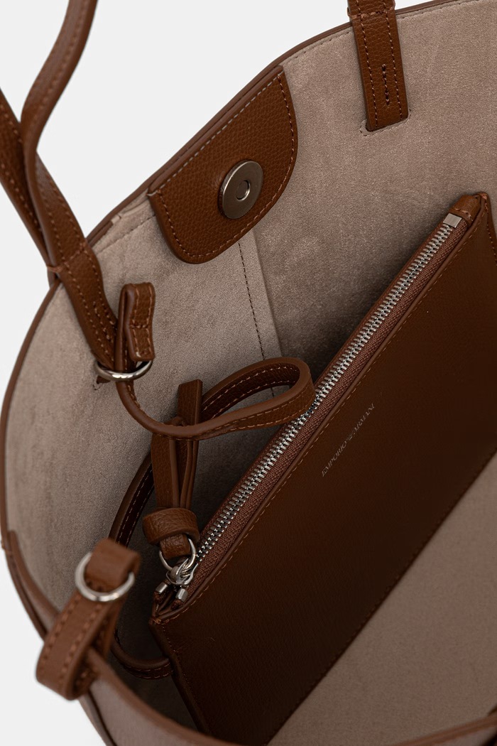 Emporio Armani torebka shopper damska skórzana EW005753.AF29459