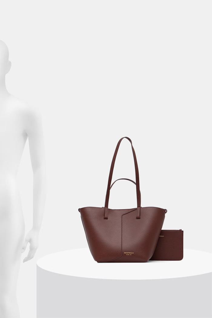 Emporio Armani torebka shopper damska skórzana EW005753.AF29459