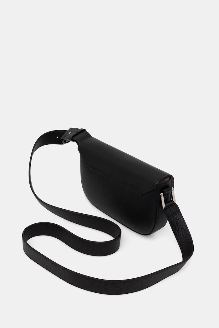 Аксесоари Emporio Armani чанта crossbody дамска от кожа EW005673.AF29459 черен