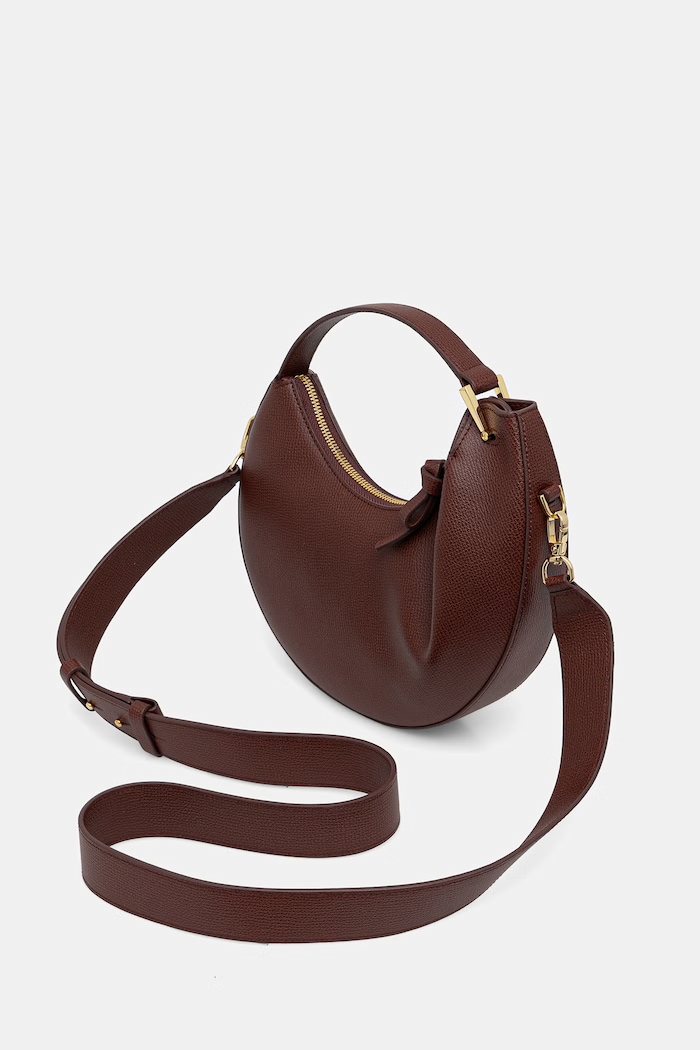 Аксессуары Emporio Armani сумочка hobo для женщин кожаная EW005671.AF29459 коричневый