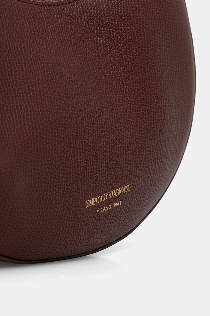 Emporio Armani сумочка hobo для женщин кожаная коричневый EW005671.AF29459