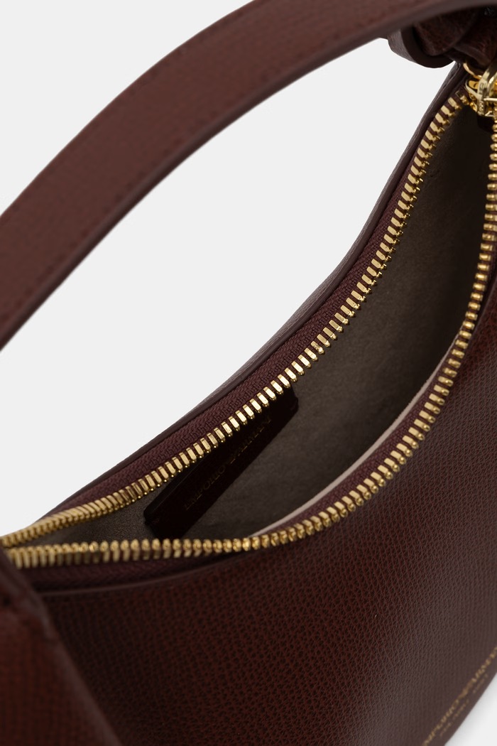 Emporio Armani сумочка hobo для женщин кожаная EW005671.AF29459 коричневый