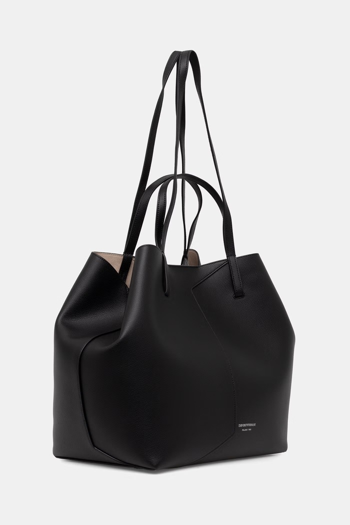 Emporio Armani torebka shopper damska EW005668.AF29459 czarny AW26
