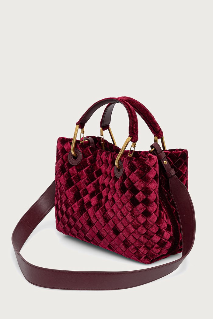 Akcesoria Emporio Armani Torebka crossbody damska EW000361.AF28253 bordowy