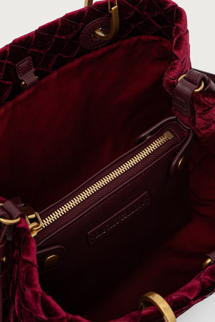 Torebka crossbody damska Emporio Armani bordowy EW000361.AF28253