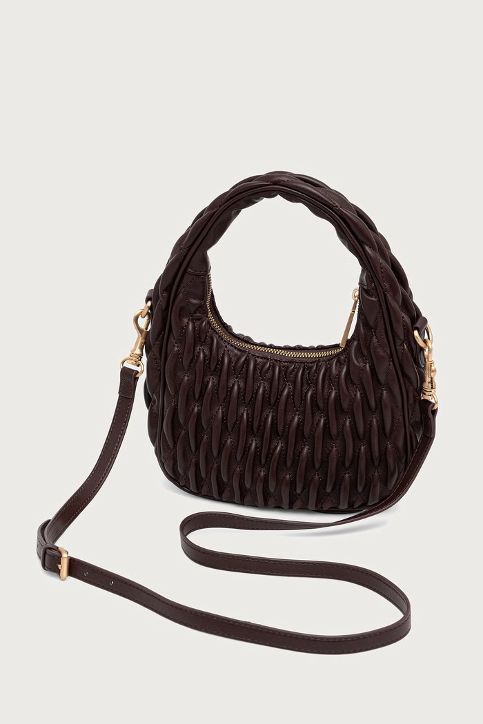 Akcesoria Joop! Torebka crossbody damska Ruga Denise 4130001338 brązowy