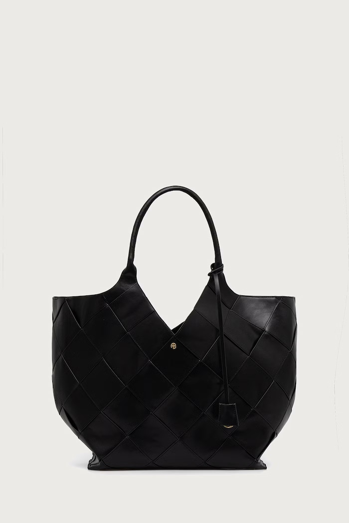 Anine Bing Lili torebka shopper damska skórzana czarny A.13.12553