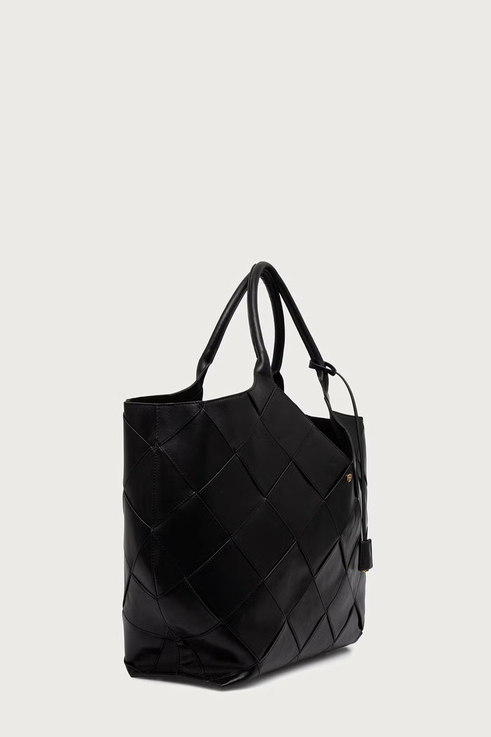 Anine Bing Lili torebka shopper damska skórzana A.13.12553 czarny AW26
