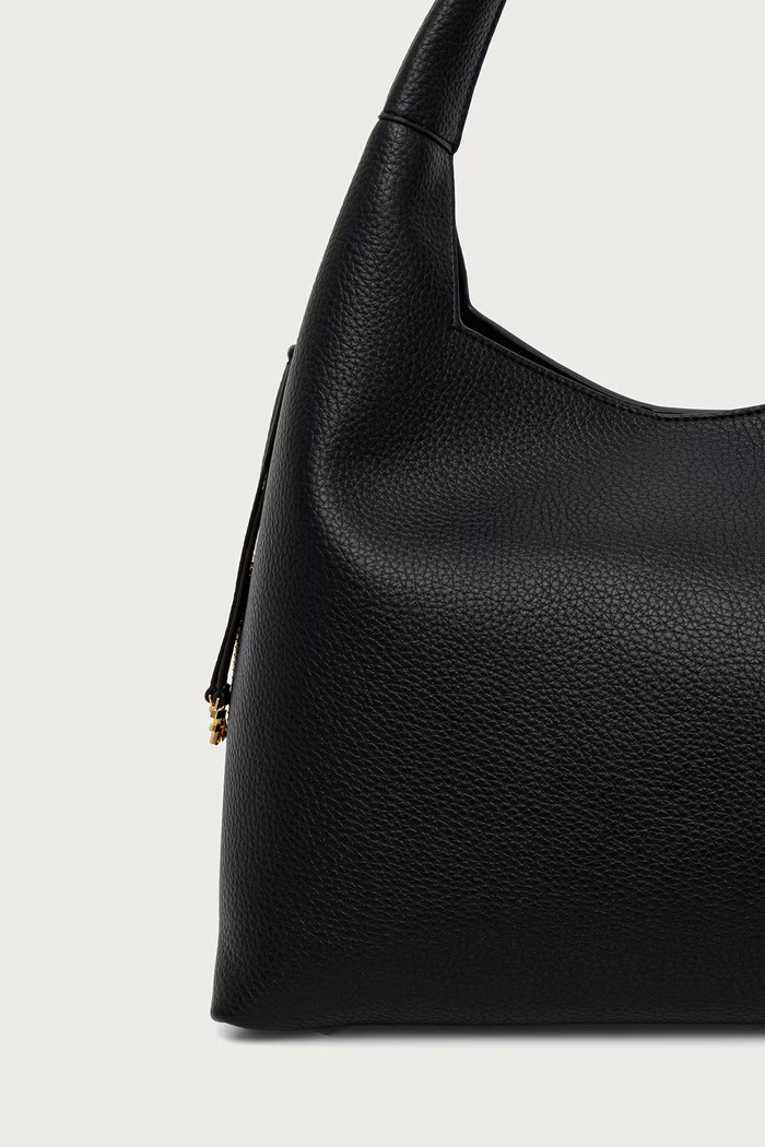 Akcesoria Elisabetta Franchi torebka shopper damska z imitacji skóry BS23A66E2 czarny