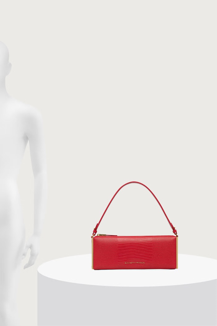 Elisabetta Franchi baguette torbica ženska iz umetnega usnja BS15A66E2