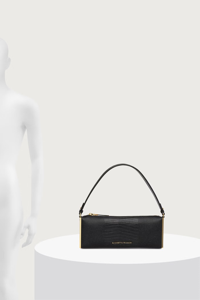 Elisabetta Franchi torebka bagietka damska z imitacji skóry BS15A66E2