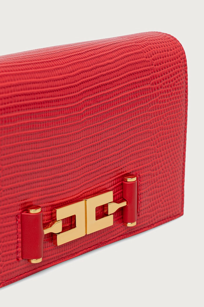 Torebka crossbody damska Elisabetta Franchi BS08A66E2 czerwony