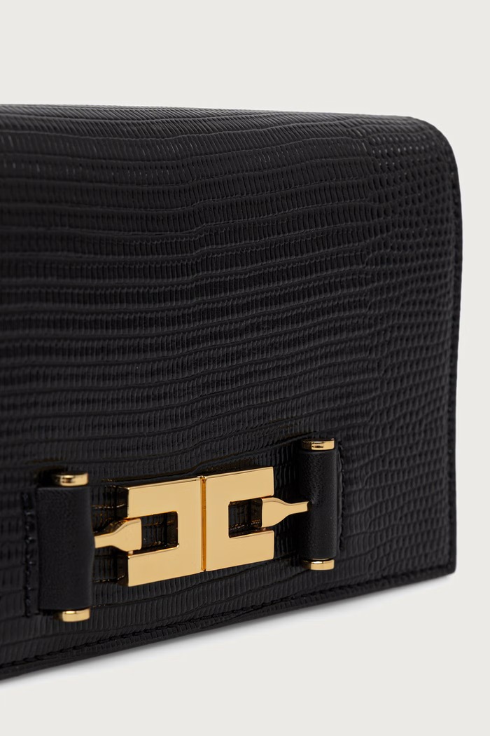 Torebka crossbody damska Elisabetta Franchi BS08A66E2 czarny