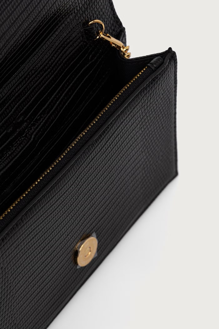 Torebka crossbody damska Elisabetta Franchi czarny BS08A66E2