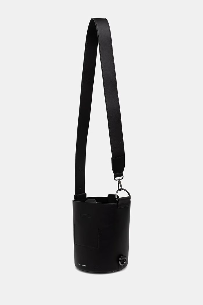 Akcesoria MM by Max Mara torebka damska z imitacji skóry MMLGITA 2626516027600 czarny