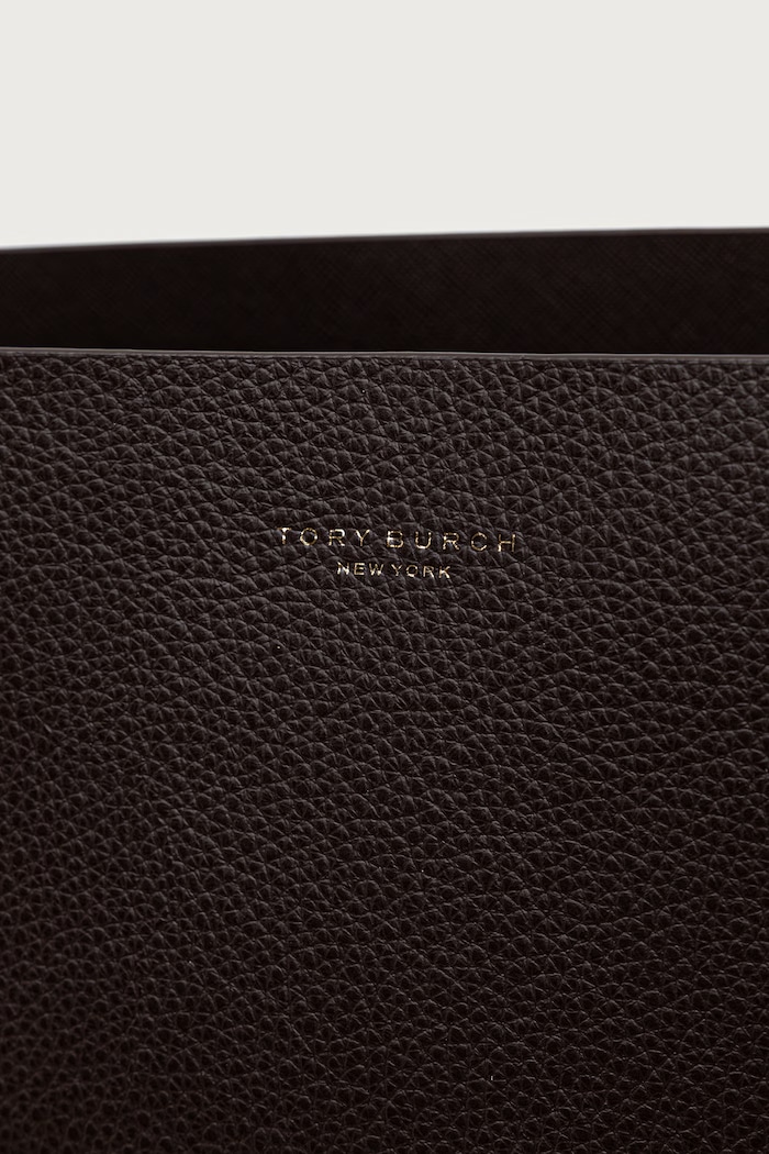 Torebka shopper damska skórzana Perry Tory Burch brązowy 169476