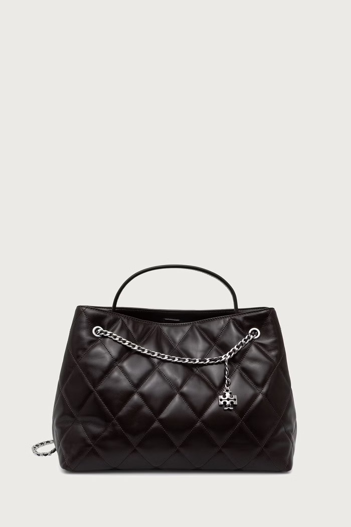 Tory Burch Torebka damska skórzana Fleming brązowy 184265