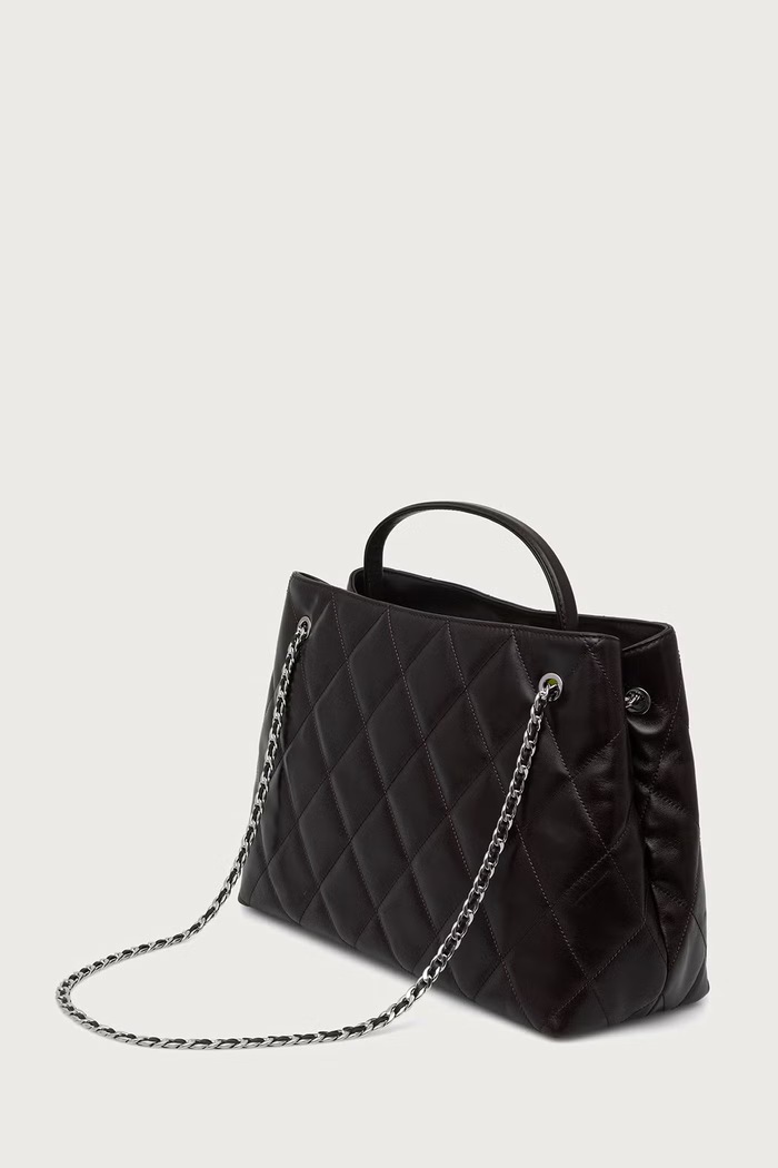 Akcesoria Tory Burch Torebka damska skórzana Fleming 184265 brązowy