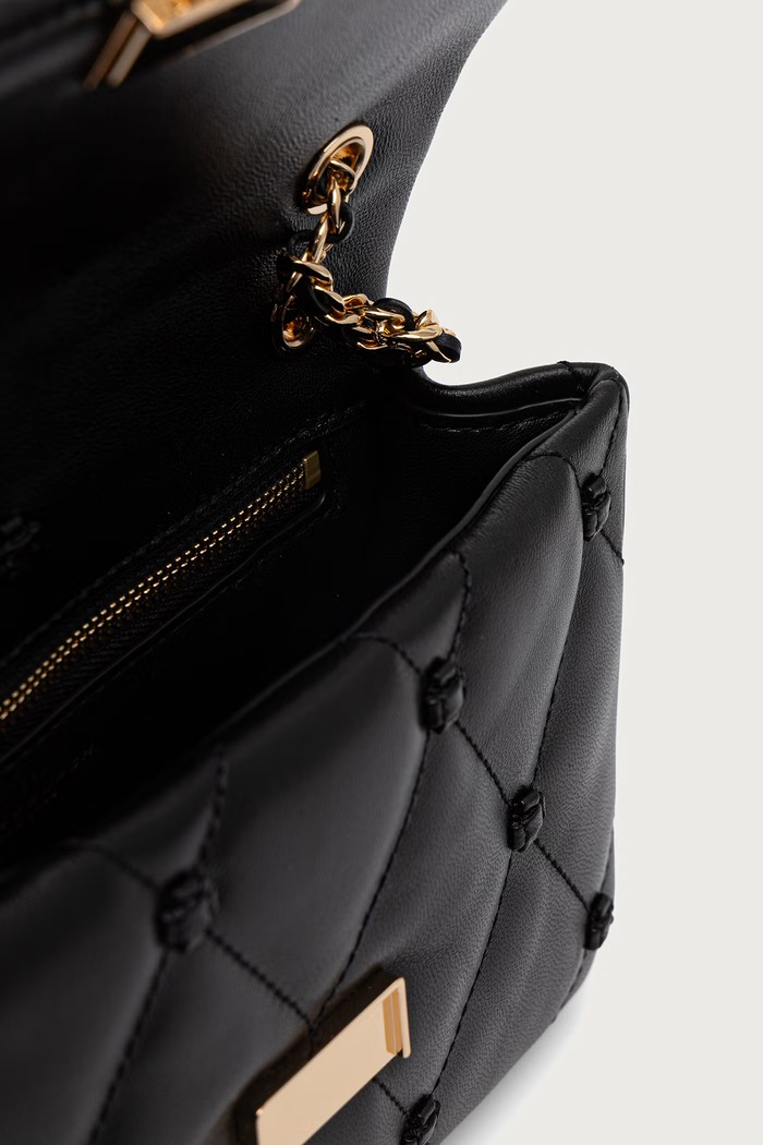 Listonoszka damska skórzana Bunny Knot Tory Burch czarny 187633
