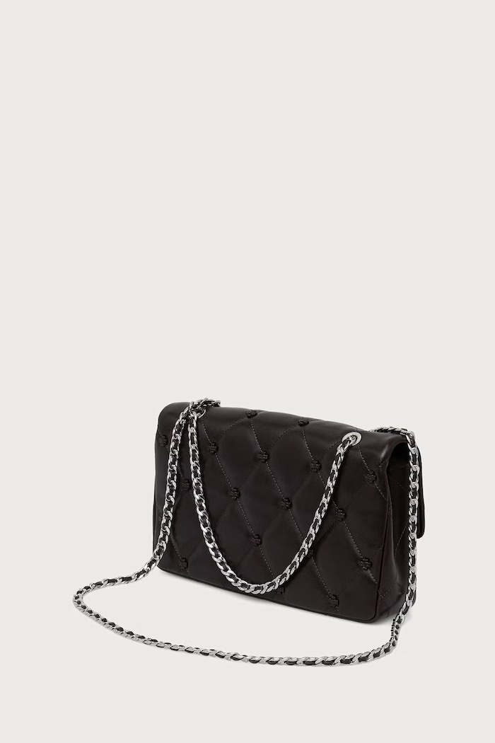Akcesoria Tory Burch Torebka damska skórzana Bunny Knot 186192 brązowy