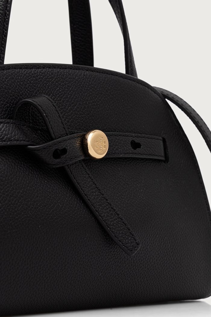 Tory Burch torebka crossbody damska skórzana Romy Small Bauletto czarny 179989.
