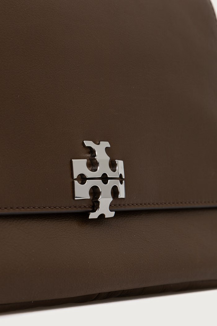 Tory Burch torebka crossbody damska skórzana Charlie brązowy 183316