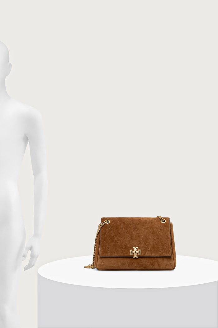 Tory Burch torebka damska zamszowa Charlie 183357