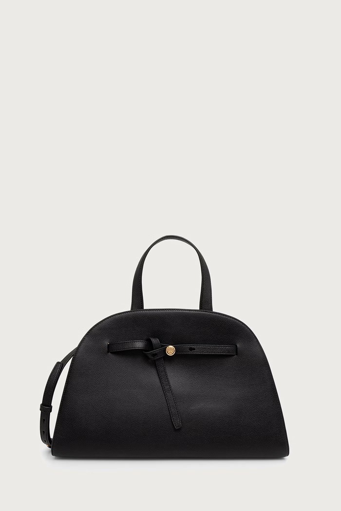 Tory Burch torebka shopper damska skórzana Romy czarny 179990