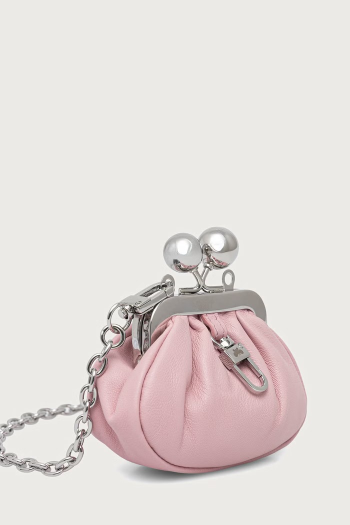 Weekend Max Mara Crossbody kabelka dámska kožená DIOMEDE 2625726024600 ružová AW26
