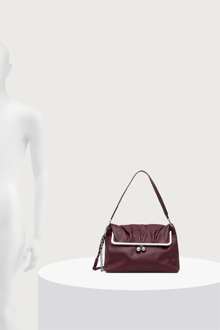 Weekend Max Mara Torebka hobo damska skórzana WKASLALOM 2625516144600