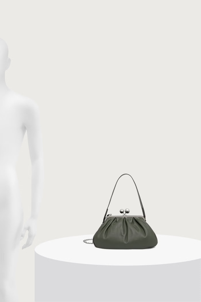 Torebka damska skórzana CUBICO Weekend Max Mara zielony 2625516124600