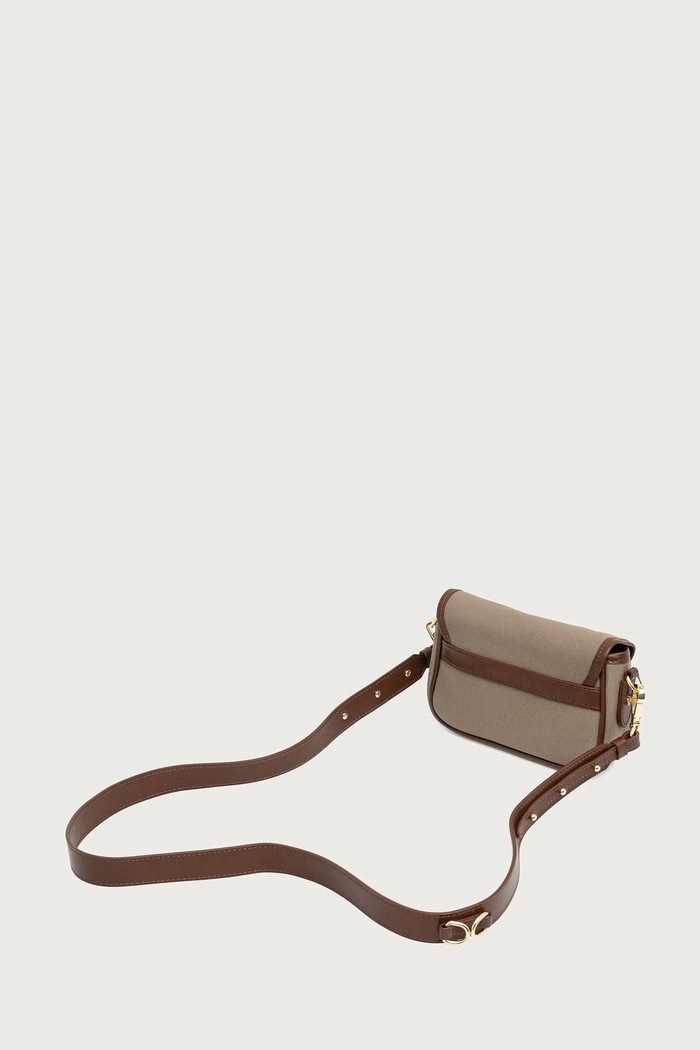 Akcesoria Weekend Max Mara Torebka crossbody damska bawełniana WKAVIK 2625516054600 zielony