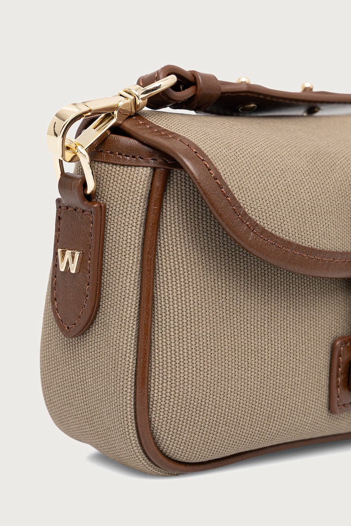 Torebka crossbody damska bawełniana WKAVIK Weekend Max Mara 2625516054600 zielony
