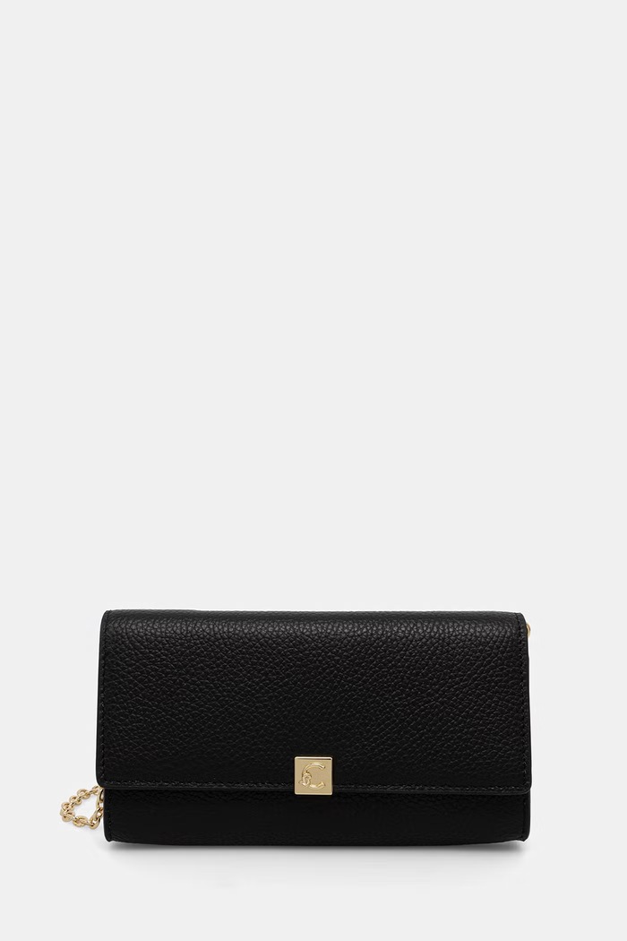 Coccinelle portafoglio da donna in pelle nero E2.VKP.18.31.01