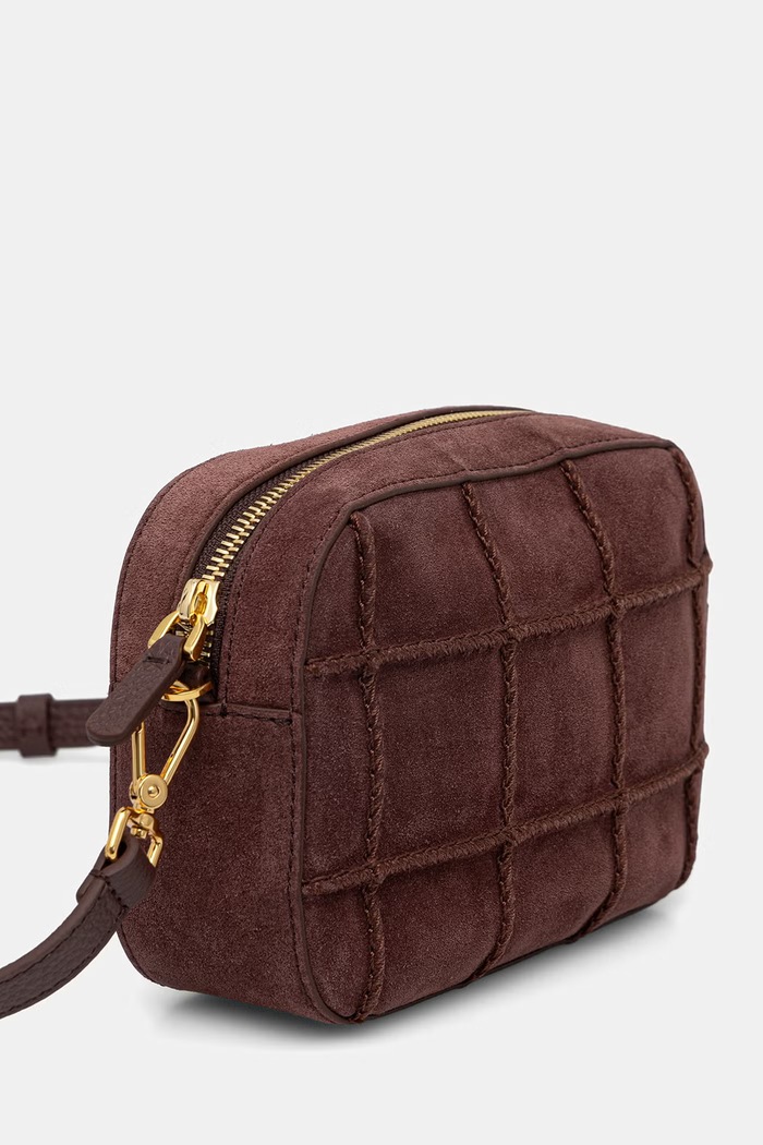 Coccinelle torebka crossbody damska skórzana E5.VWH.55.I1.01 bordowy AW26