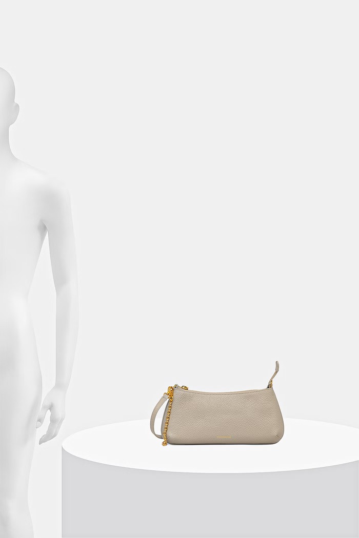 Coccinelle torebka crossbody damska skórzana E5.VG5.52.01.01 beżowy